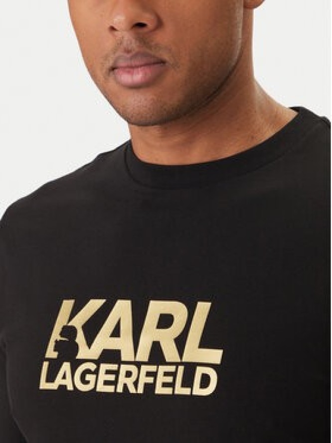 KARL LAGERFELD T-Shirt 755780 500235 Czarny Regular Fit
