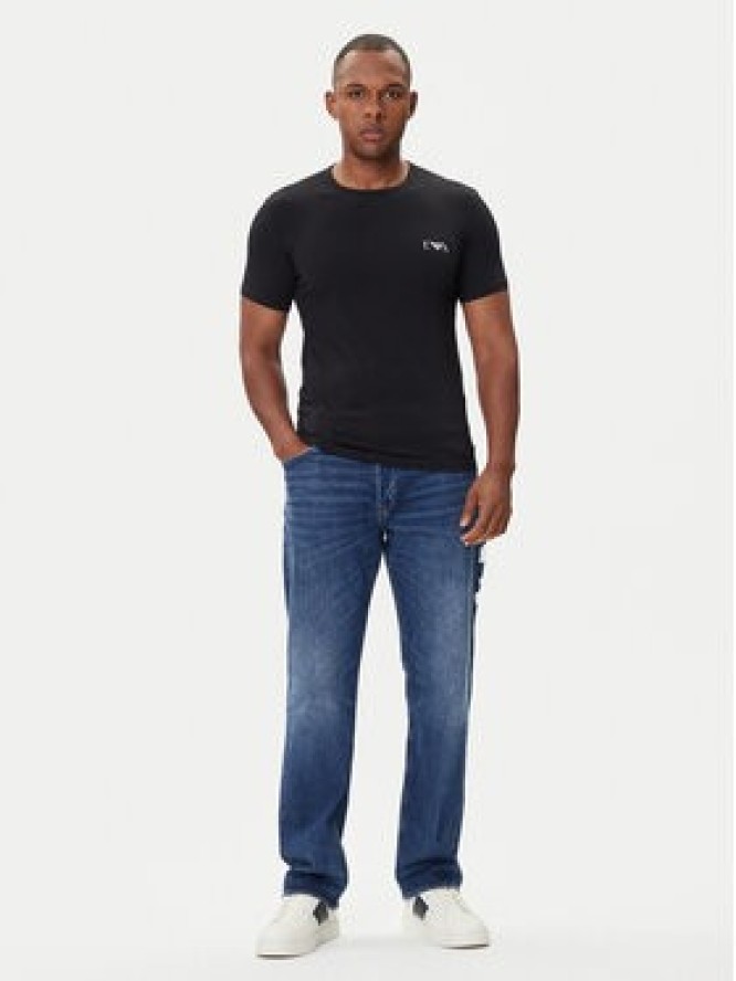 Emporio Armani Underwear Komplet t-shirtów EM001849 AF14131 MC005 Czarny Fitted Fit