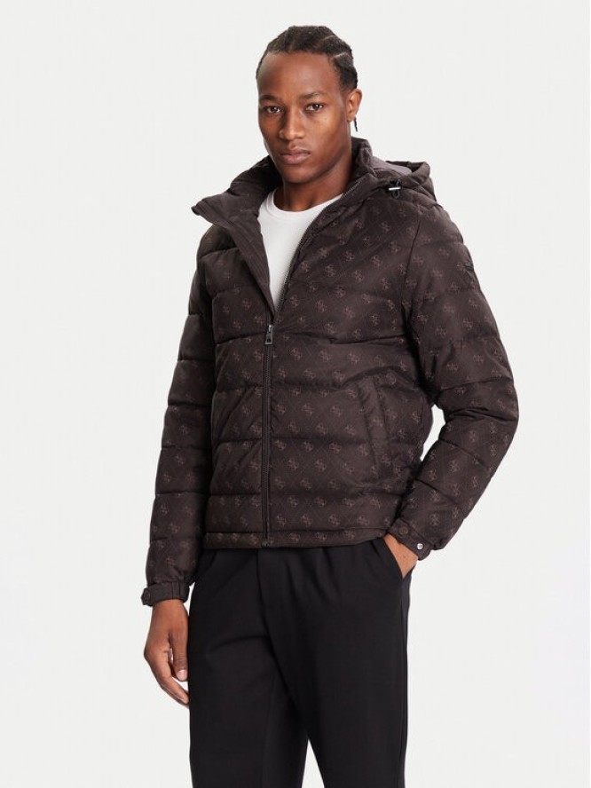 Guess Kurtka zimowa M5BL0B W2322 Brązowy Relaxed Fit
