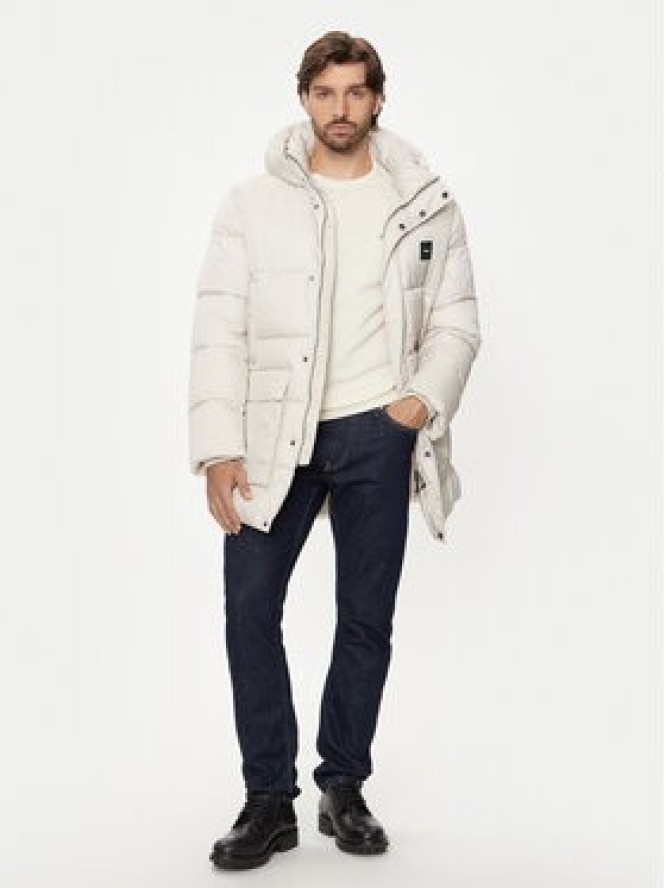 Calvin Klein Płaszcz zimowy K10K113465 Beżowy Regular Fit