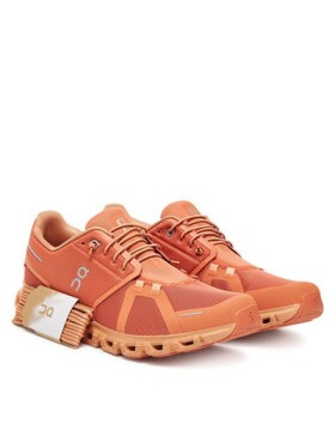 On Sneakersy Cloud 6 3MF10073281 Pomarańczowy