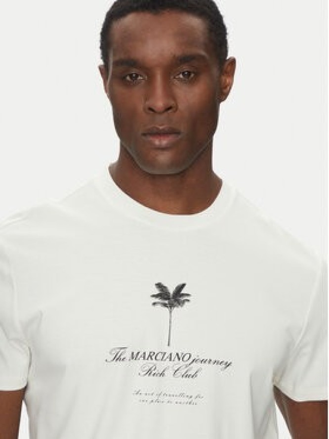Marciano Guess T-Shirt 5GHI09 6323A Biały Regular Fit