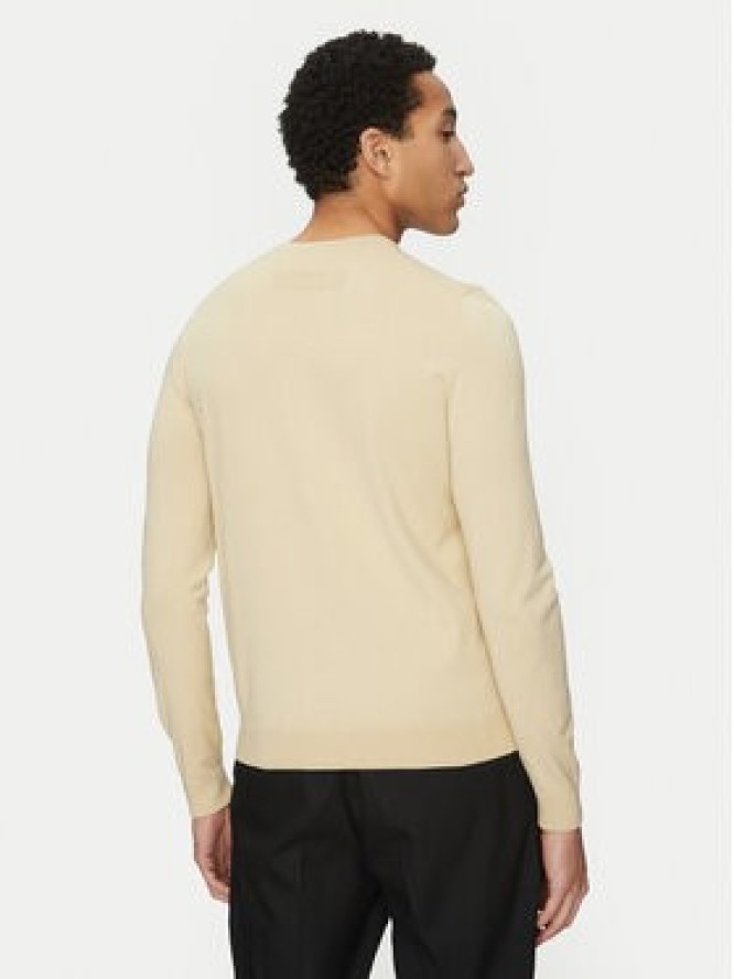 HUGO Sweter San Cody 50532074 Beżowy Slim Fit