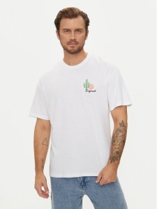Jack & Jones T-Shirt Bradley 12264414 Biały Relaxed Fit