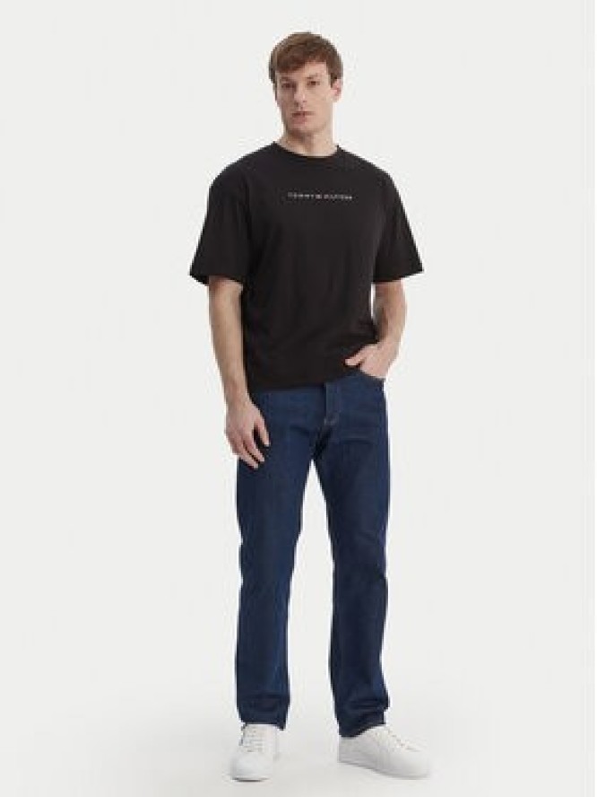 Tommy Hilfiger T-Shirt UM0UM03643 Czarny Regular Fit