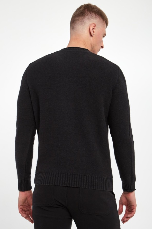 Sweter męski z wełną AERONAUTICA MILITARE