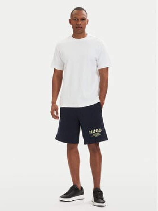 HUGO Szorty sportowe Nomario 50510728 Granatowy Loose Fit