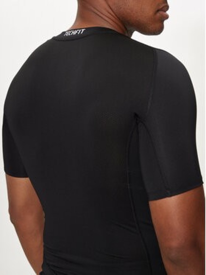 adidas Koszulka techniczna Techfit Compression JE6698 Czarny Slim Fit