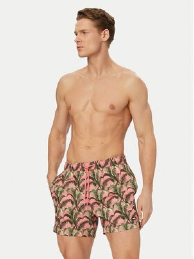 BOSS Szorty kąpielowe Pike 50561145 Różowy jasny Regular Fit