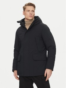 Save The Duck Kurtka zimowa P40809M SMEG19 Czarny Regular Fit