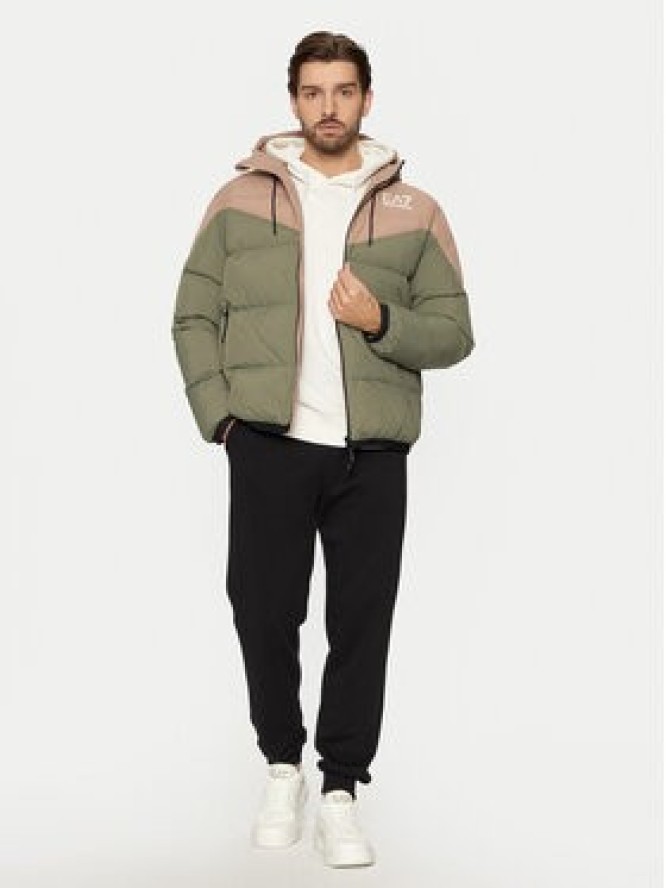 EA7 Emporio Armani Kurtka zimowa 6DPB30 PNDOZ 1846 Zielony Regular Fit