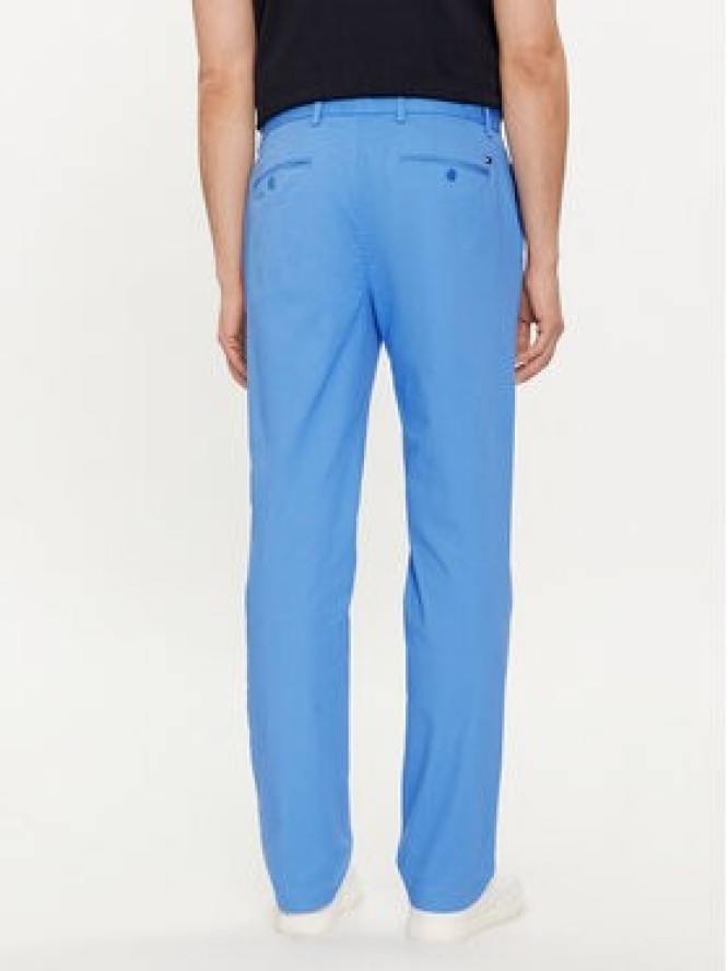 Tommy Hilfiger Chinosy Denton MW0MW25964 Niebieski Straight Fit