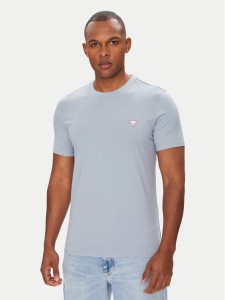 Guess T-Shirt M2YI36 I3Z14 Niebieski Slim Fit