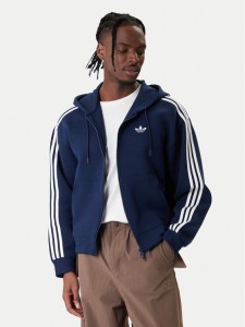 adidas Bluza adicolor Spacer KD4086 Granatowy Loose Fit