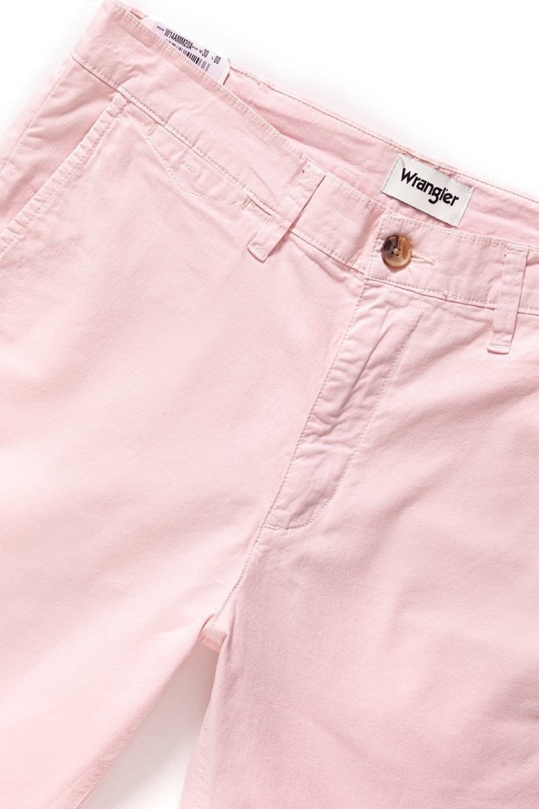 KRÓTKIE SPODENKI WRANGLER CHINO SHORT PEPPA PINK W14AMM20A 112126568