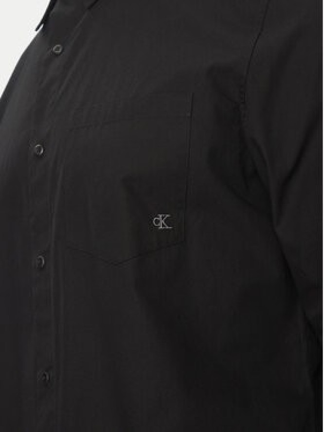 Calvin Klein Jeans Koszula LV040QM160 Czarny Regular Fit