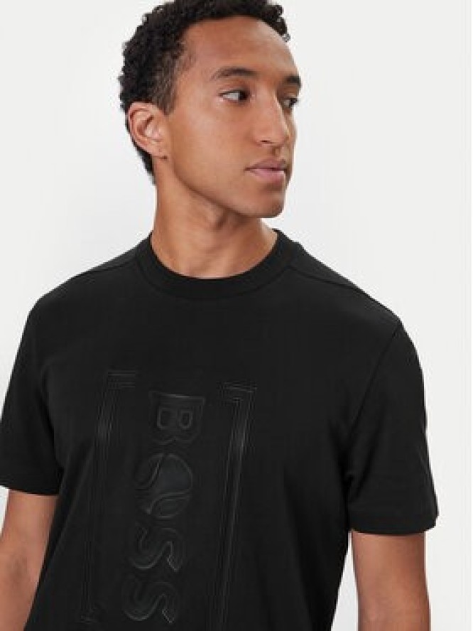 BOSS T-Shirt Iconic TL 50543905 Czarny Relaxed Fit