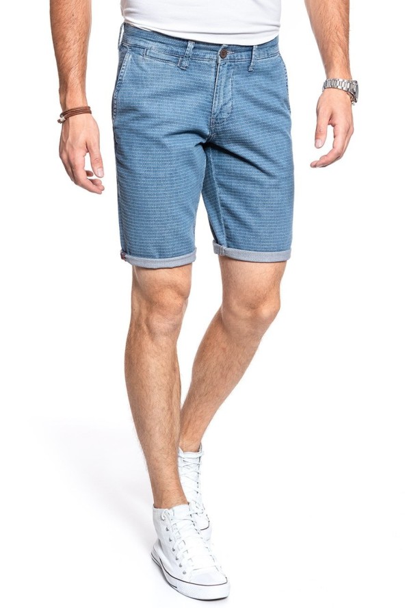 SPODENKI MUSTANG Classic Chino Short Denim Blue 1007751 5000 310