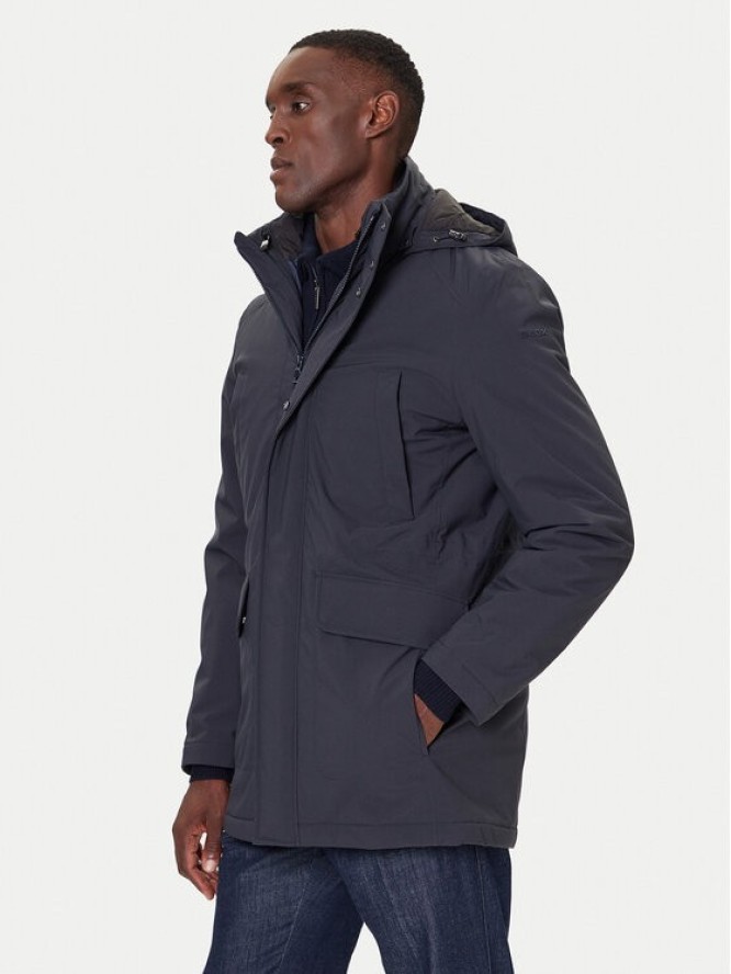 Geox Kurtka zimowa Andalo M5620F T3136 F1624 Granatowy Regular Fit