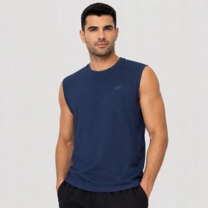 KOSZULKA MĘSKA BEZ RĘKAWÓW 4F TANK TOP TSLEM016 M