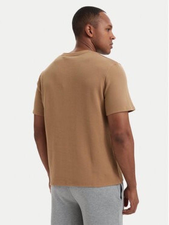 BOSS T-Shirt Waffle 50535891 Beżowy Regular Fit