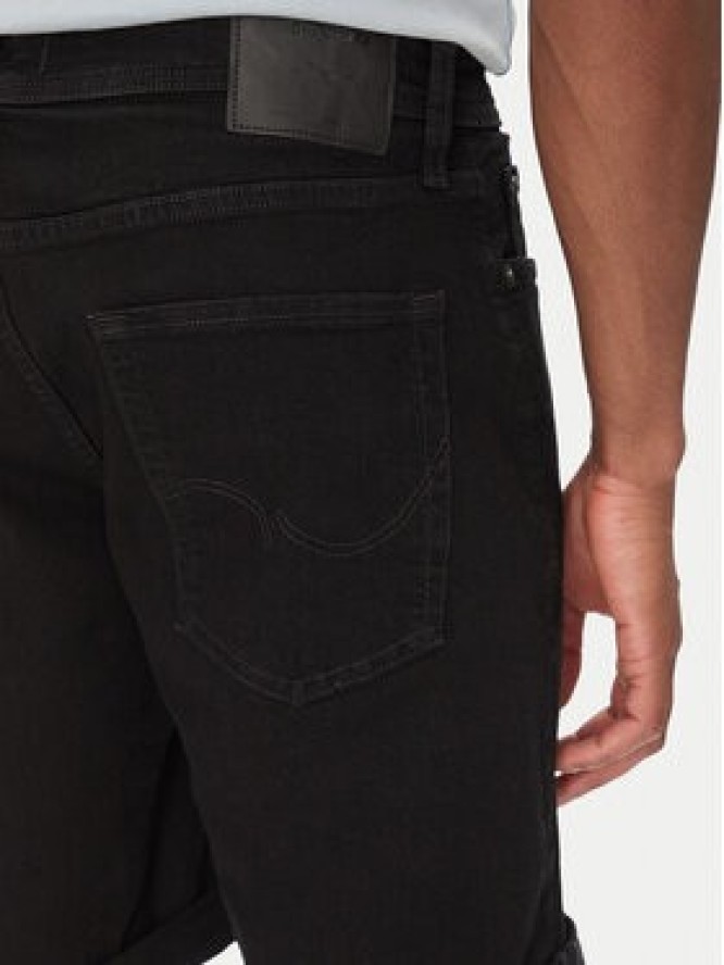 Jack & Jones Szorty jeansowe Rick 12269497 Czarny Regular Fit