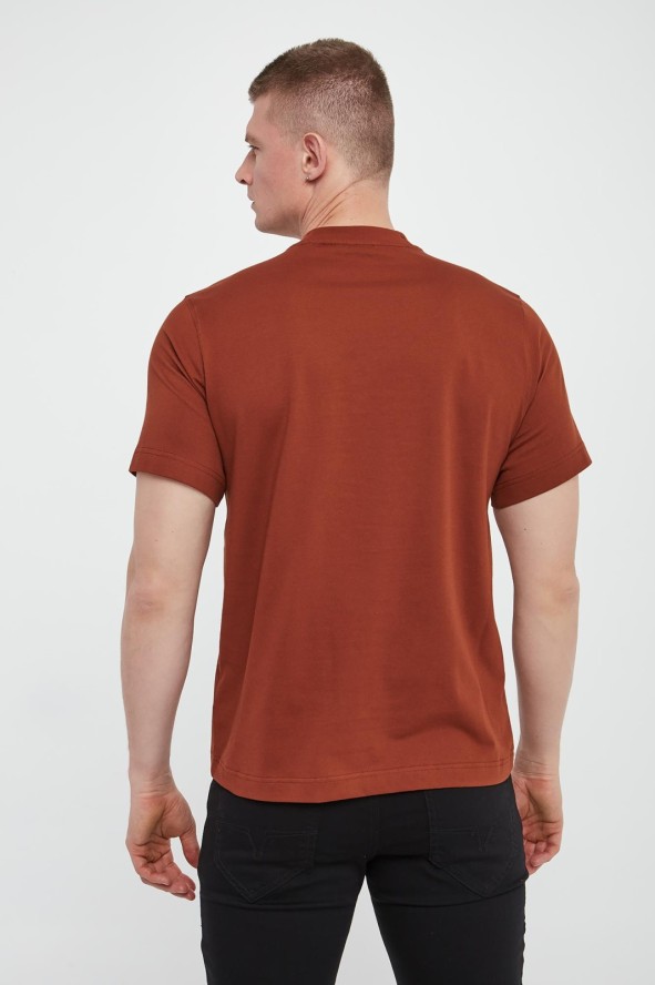 T-shirt męski z logo BURBERRY