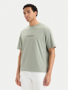 Calvin Klein T-Shirt LV040HM228 Khaki Relaxed Fit