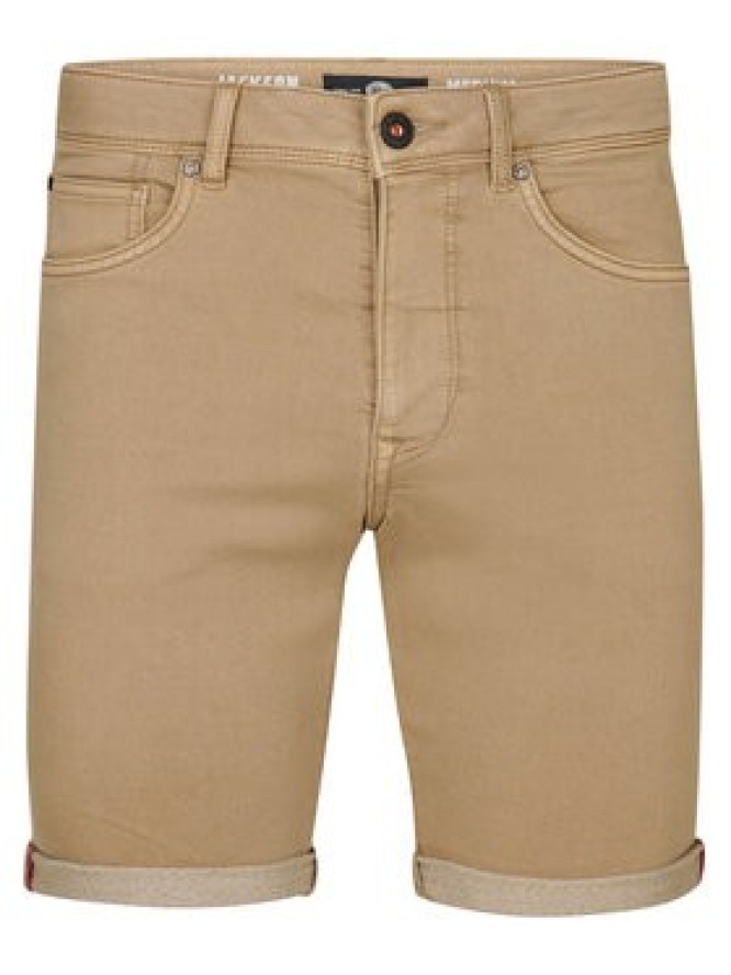 Petrol Industries Szorty jeansowe M-ROS-SHO005 Biały Slim Fit