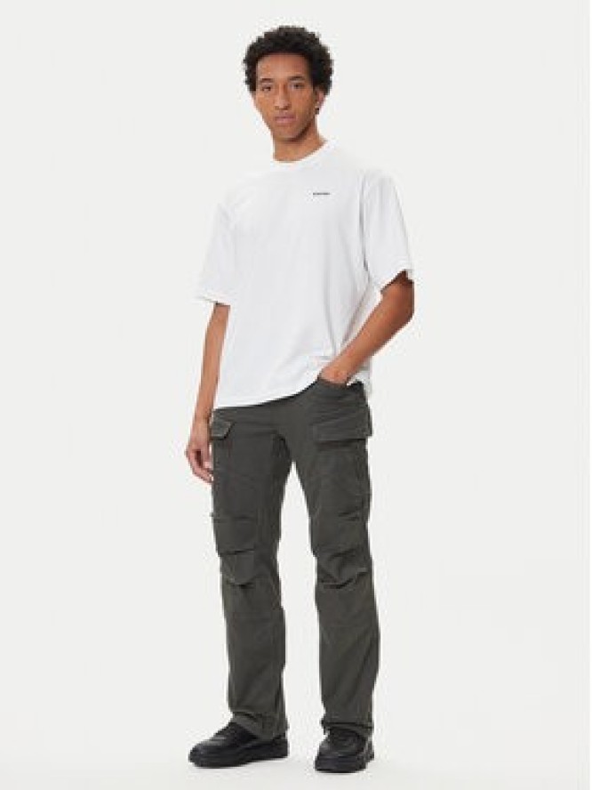 G-Star Raw Spodnie materiałowe 3D D26950-C106 Szary Straight Fit