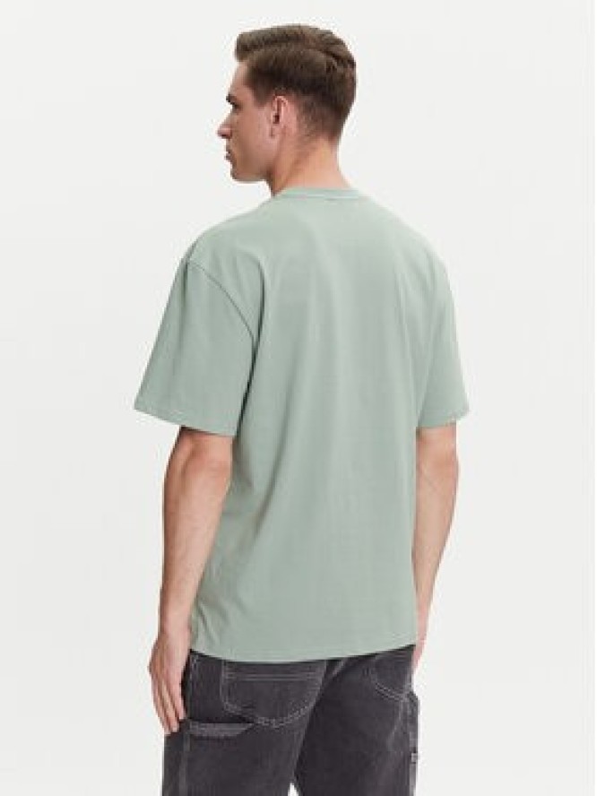 Karl Kani T-Shirt Small Signature Essential PD00008142 Zielony Relaxed Fit