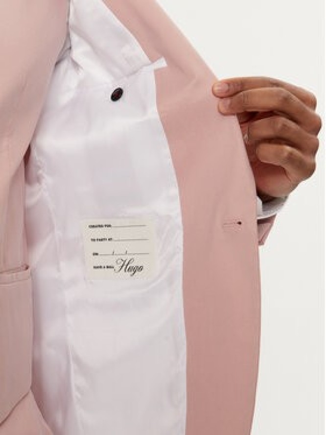 Hugo Garnitur Arti/Hesten 242 50526868 Różowy Extra Slim Fit