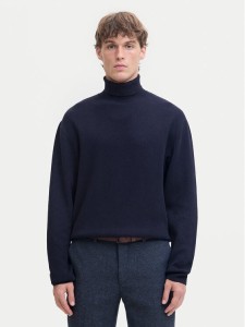 Jack & Jones Golf Milano 12285093 Granatowy Relaxed Fit