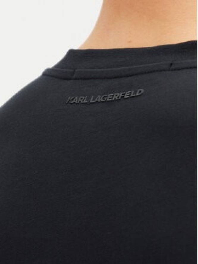 KARL LAGERFELD T-Shirt 755021 552224 Granatowy Regular Fit