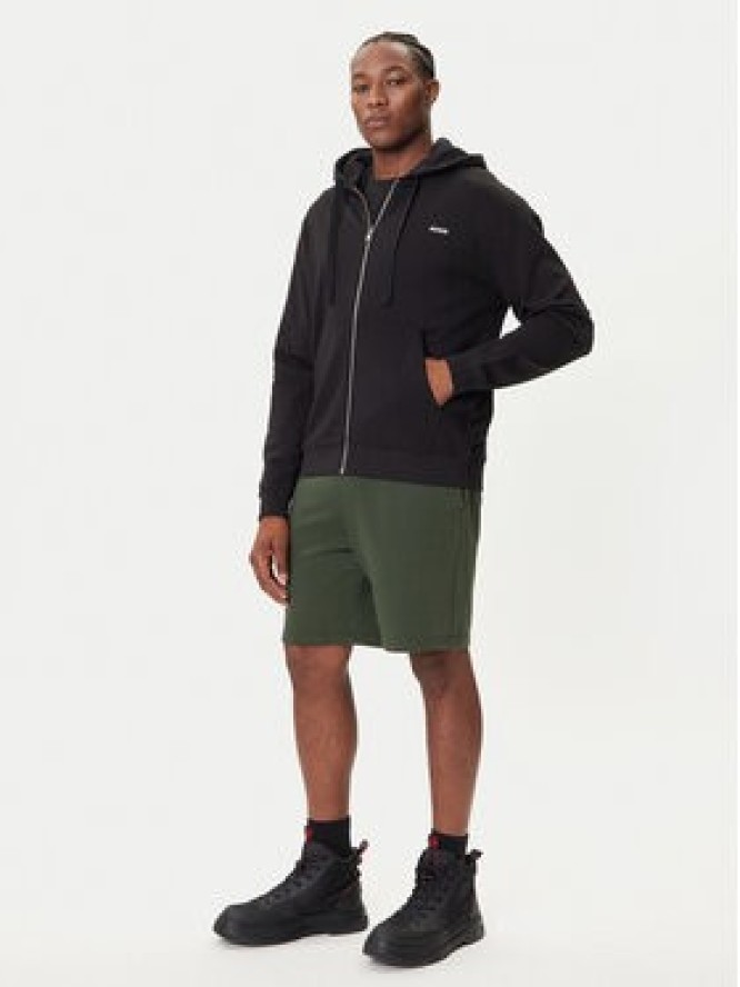 HUGO Bluza Dapozip 50548651 Czarny Relaxed Fit
