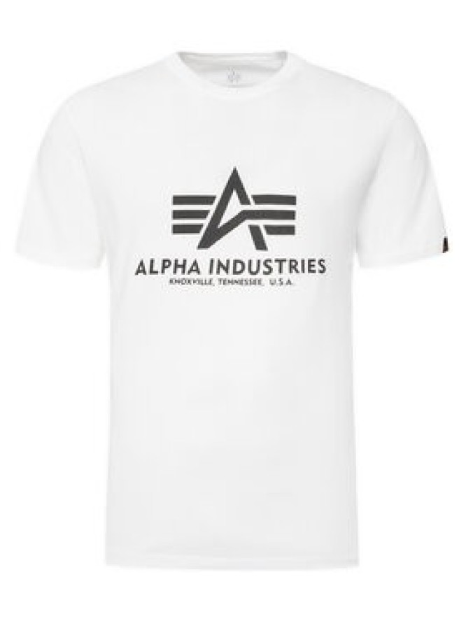 Alpha Industries Komplet t-shirtów Basic 106524 Biały Regular Fit