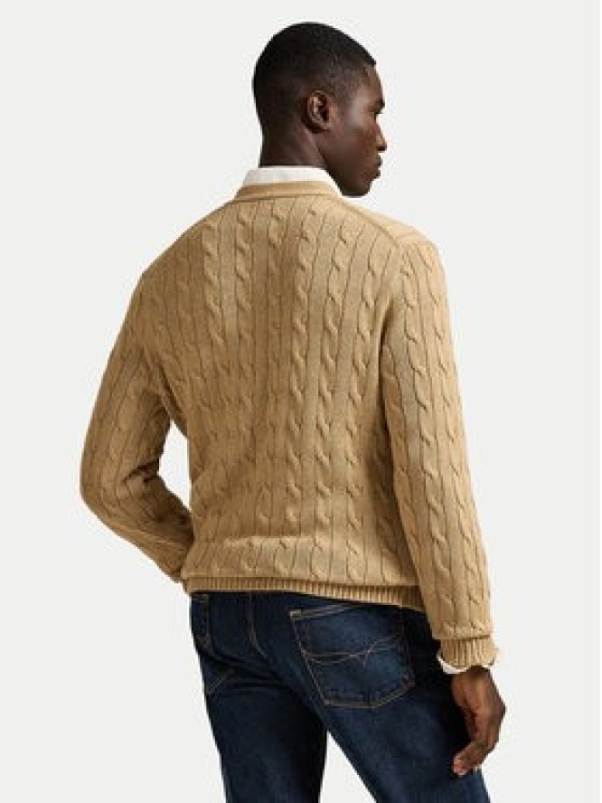 Polo Ralph Lauren Kardigan 710890548006 Beżowy Regular Fit