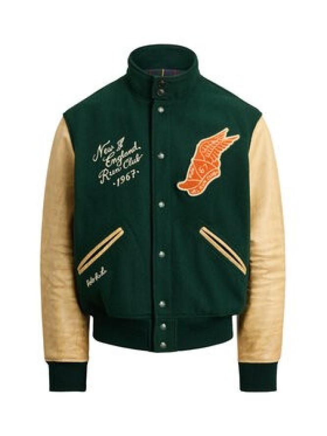 Polo Ralph Lauren Kurtka bomber 710977858001 Zielony Regular Fit