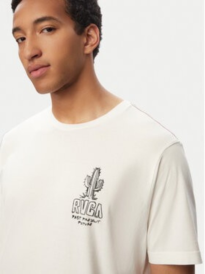 RVCA T-Shirt Deth Valley 23A351532 Biały Regular Fit