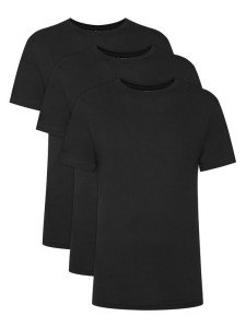 Gap Komplet t-shirtów 701127-00 Czarny Regular Fit
