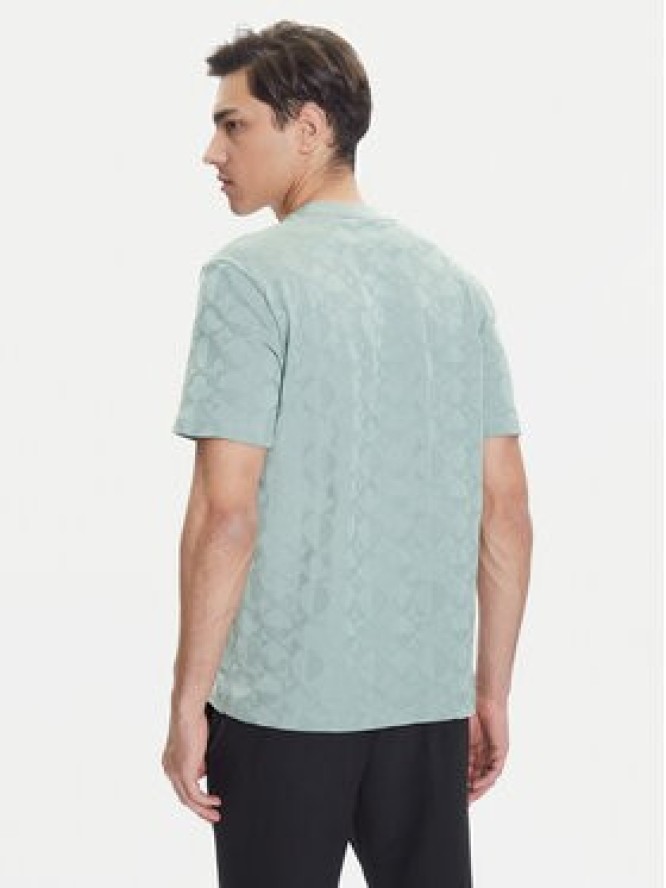 BOSS T-Shirt 50538184 Zielony Relaxed Fit