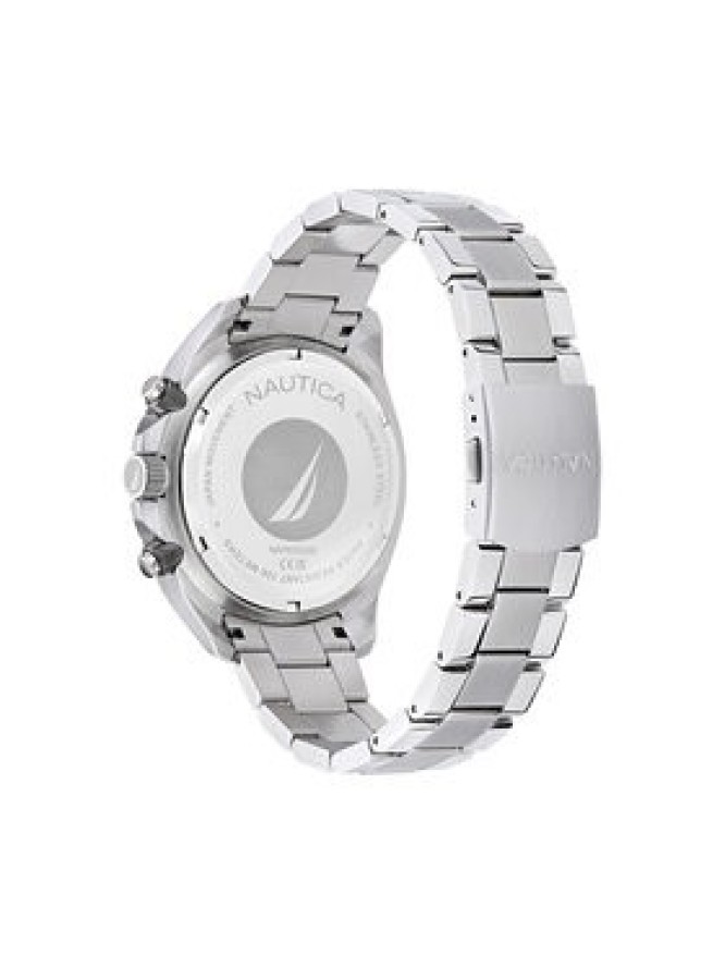 Nautica Zegarek Sporty Chronograph NAPBSS505 Srebrny