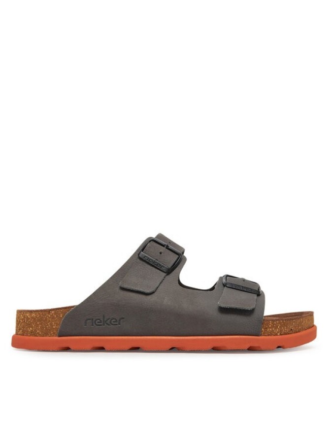 Rieker Klapki 21190-40 Szary