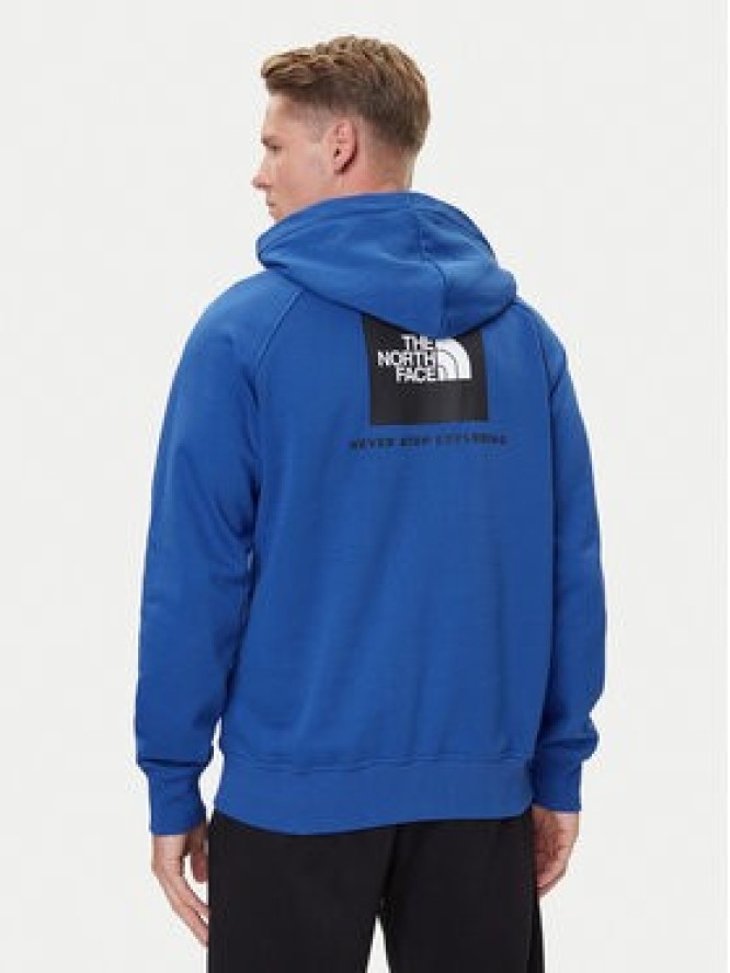 The North Face Bluza Redbox NF0A89F9 Niebieski Regular Fit