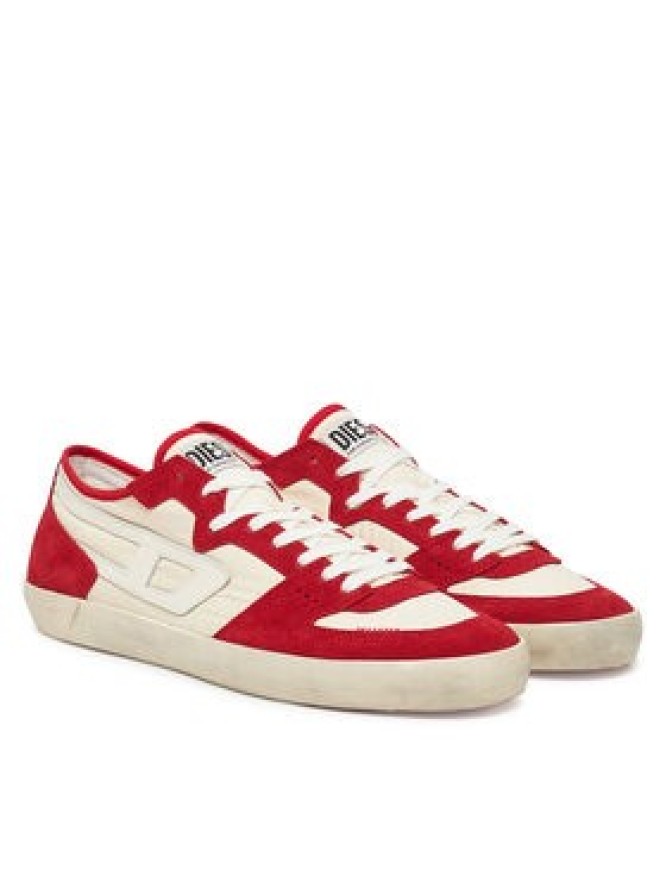 Diesel Sneakersy S-Leroji D-1 Low Y03489P8119 HA678 Czerwony