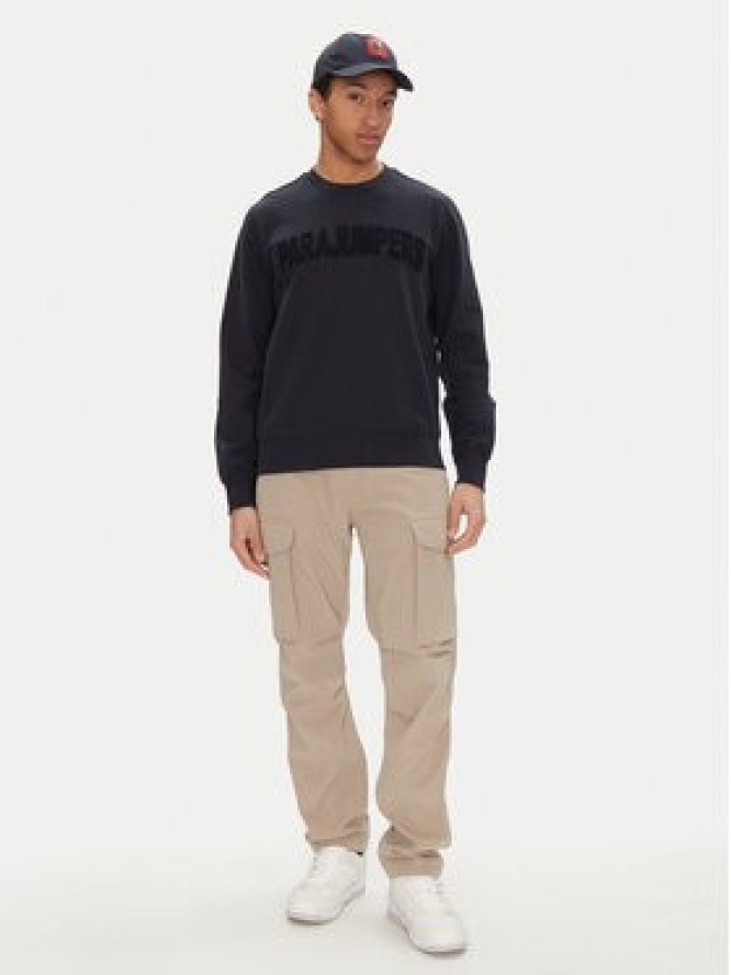 Parajumpers Bluza Josiah 25SMPMFLCQ01 Granatowy Regular Fit