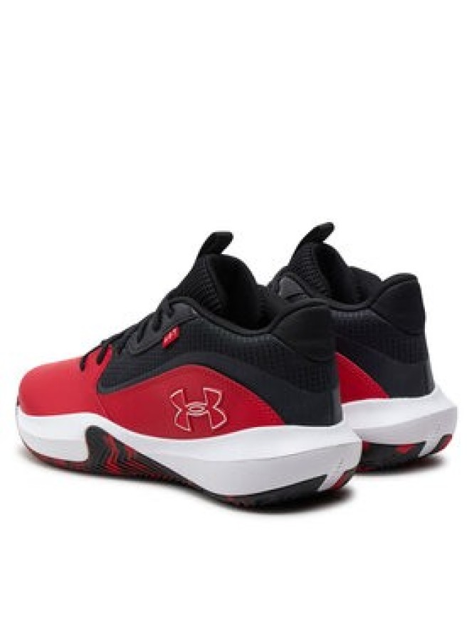 Under Armour Buty do koszykówki Ua Lockdown 7 3028512-600 Czerwony