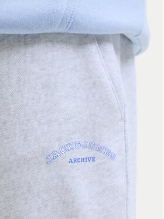 Jack & Jones Szorty sportowe Gordon College 12289726 Szary Regular Fit