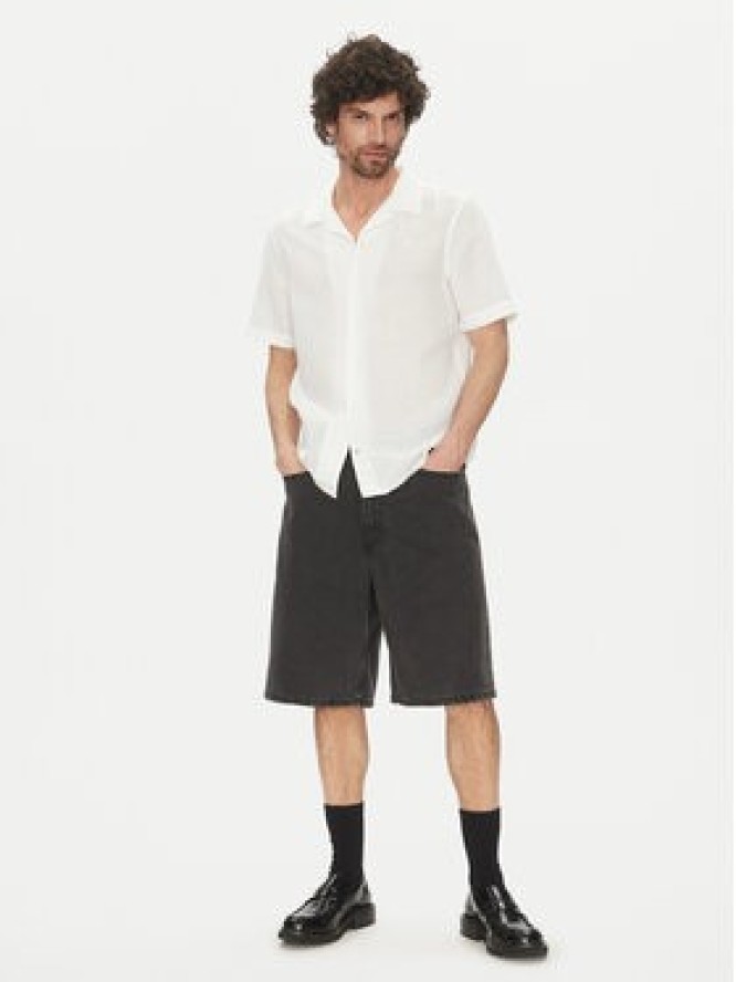 Calvin Klein Koszula K10K114197 Écru Regular Fit