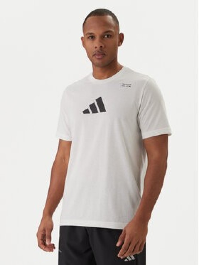 adidas T-Shirt Category Training Graphic JM8976 Écru Regular Fit